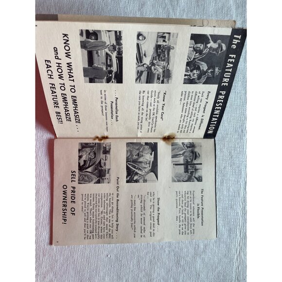 Vintage Chevrolet Used Car Selling Films Booklet - Picture 5 of 9